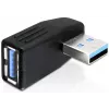 USB 3.0 M/F jungtis DeLOCK 65342 Juoda