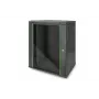 DIGITUS Dynamic Basic DN-19 16-U-EC-SW - Spinta - Tinklo spinta - tinkama montuoti ant sienos - RAL 9005 - 16U - 48,3 cm (19 inch)