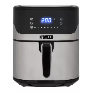 Karšto oro gruzdintuvė NOVEEN AF550 — 6,5 l talpa, 1600 W, iki 200 °C, 8 programos