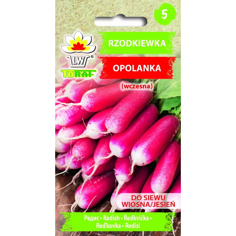 Opolanka ridikėlių Toraf daržovių sėklos, 10 g pakuotė
