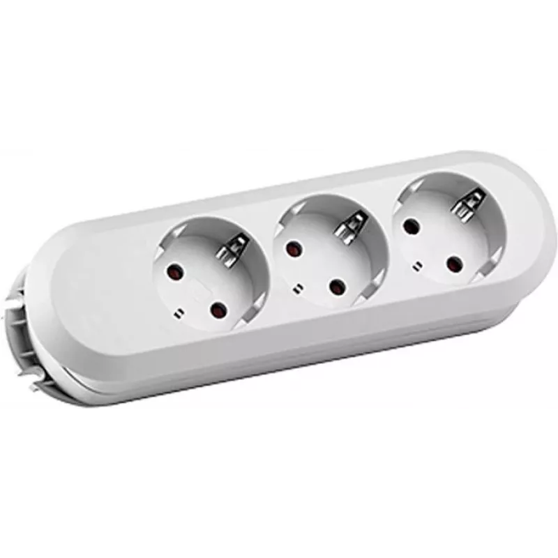 Bachmann SMARTLINE maitinimo ilgintuvas 1,5 m 3 AC lizdai Patalpose Baltas
