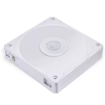 Lian Li UF-P28120-1W ventiliatorius, 12 cm, 300–2600 RPM, baltas