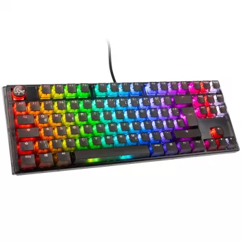 Ducky One 3 TKL klaviatūra, skirta žaidimams, USB, juoda