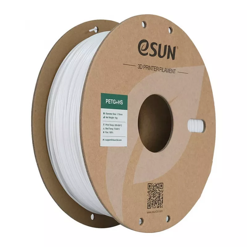 EPETG+HIGH SPEED 1,75mm WHITE 1kg