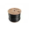 LANBERG tinklo kabelis Cat5e LCF5-21CU-0305-BK, F/UTP varinis, 305 m, 24 AWG, PE apvalkalas, juodas