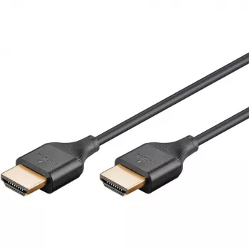 HDMI kabelis WENTRONIC Slim 75295 — 4K 60Hz, plonas dizainas