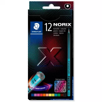 Spalvoti pieštukai Staedtler 186 C12 Asorti spalvos 12 vnt.
