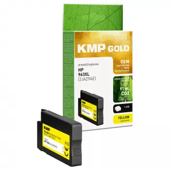 Kasetė KMP GOLD HP 963XL (3JA29AE) geltona