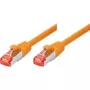 Tecline exertis Connect - kabelis - RJ-45 (vyr.) į RJ-45 (vyr.) - 5 m - SSTP kabelis - CAT 6 - be halogenų - oranžinis (71505A)