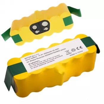 Roomba | Baterija, įkraunama baterija dulkių siurbliui | 500/600/700/800 serija 14,4V 3000mAh