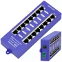 PoE Injektorius Extralink Gigabit 8 prievadų 1000Mb/s RJ45 B režimas