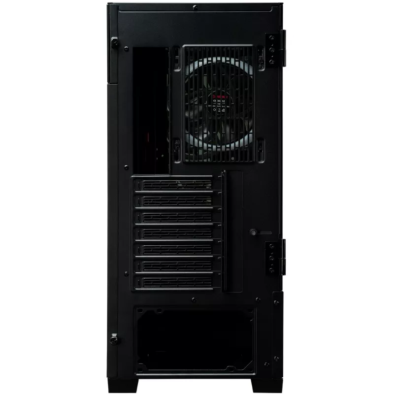 Enermax K8 - Midi Tower - PC - juoda - ATX - micro ATX - Mini-ITX - SPCC - grūdintas stiklas - žaidimams (ECA-EK8-BB-ARGB)