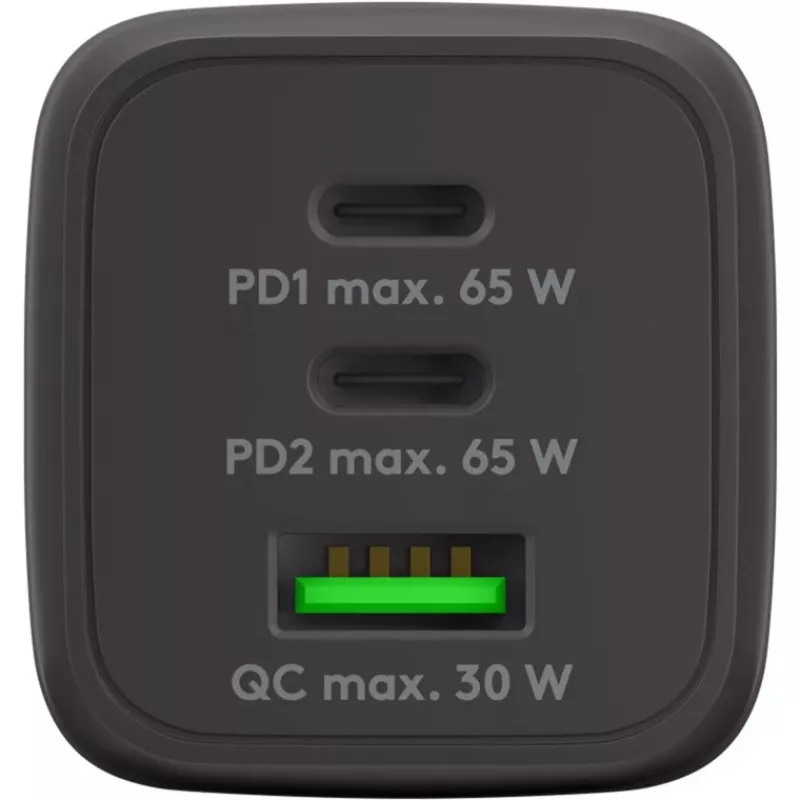 Goobay 64753 Charger for Mobile Devices Headphones - Smartphone - Tablet Juoda AC Fast Charging vidinis (64753)
