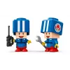 Konstrukcinis žaislas LEGO rinkinys 72035 Super Mario Mario Kart Toad's Workshop, interaktyvūs lygiai ir figūrėlės