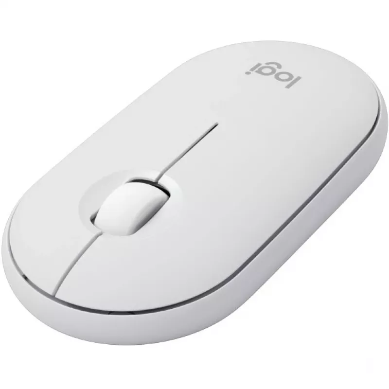 Logitech Pebble 2 Combo rinkinys, baltas, belaidis, vokiškas, 920-012204
