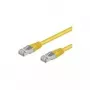 Wentronic Goobay CAT 5e komutacinis kabelis, SF/UTP, geltonas, 1 m - CCA vario mišinys (68065)