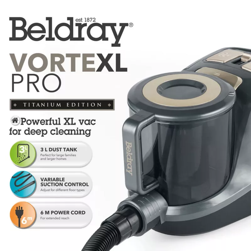 Dulkių siurblys Beldray BEL01797VDE VorteXL Pro