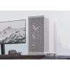 APNX PC Midi Tower C1-R-WT-v1 — Balta, palaiko ATX/Micro-ATX/Mini-ITX, sumontuoti 3x120 mm priekiniai ventiliatoriai, 3x3,5 colio + 3x2,5 colio lizdai, USB 3.2 Gen1 x2