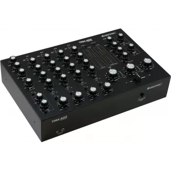 4 kanalų rotacinis mikseris Omnitronic TRM-422 su USB ir FX send