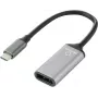 Renkforce RF-5397866 vaizdo kabelio adapteris 0,15 m DisplayPort USB-C juodas - sidabrinis (RF-5397866)