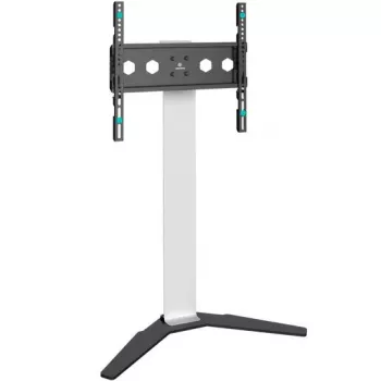 TV laikiklis/stovas ONKRON TS1140-W 66–165,1 cm (26–65 colių) ekranams, 35 kg, VESA 100x100–400x400, aukštis 880–1100 mm, baltas