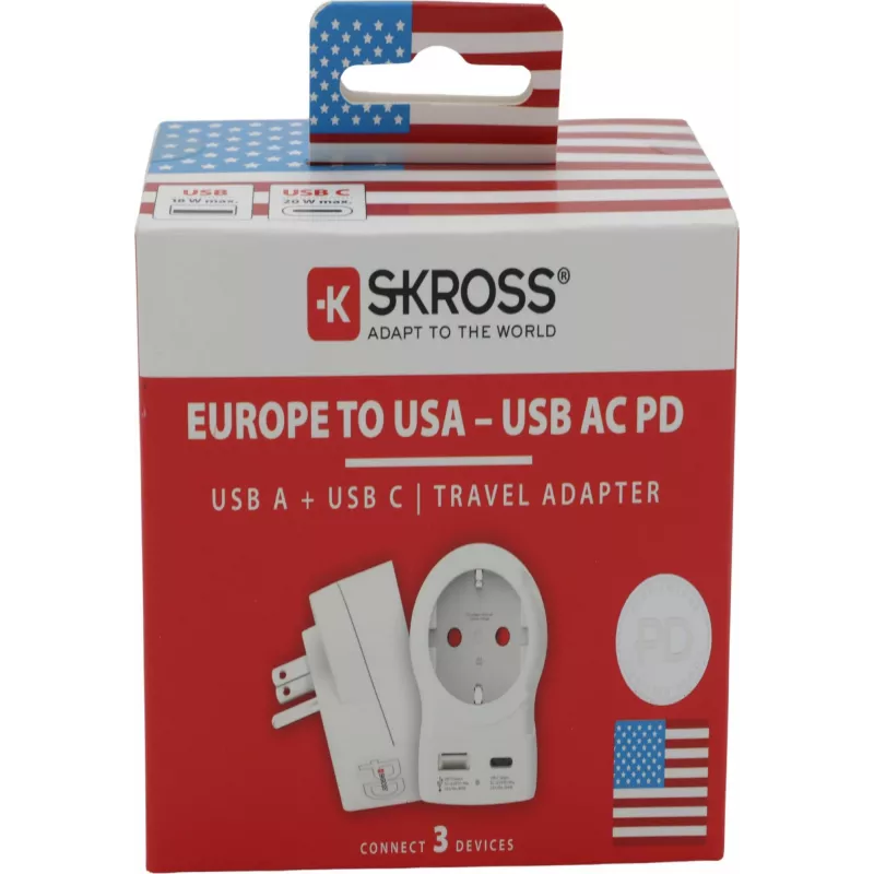 Skross 1.500284-E baltas