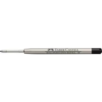 Rašiklio šerdelė Faber-Castell 148740 — tušinuko šerdelė, vidutinio storio antgalis, juodas rašalas, metalinis korpusas, 1 vnt.