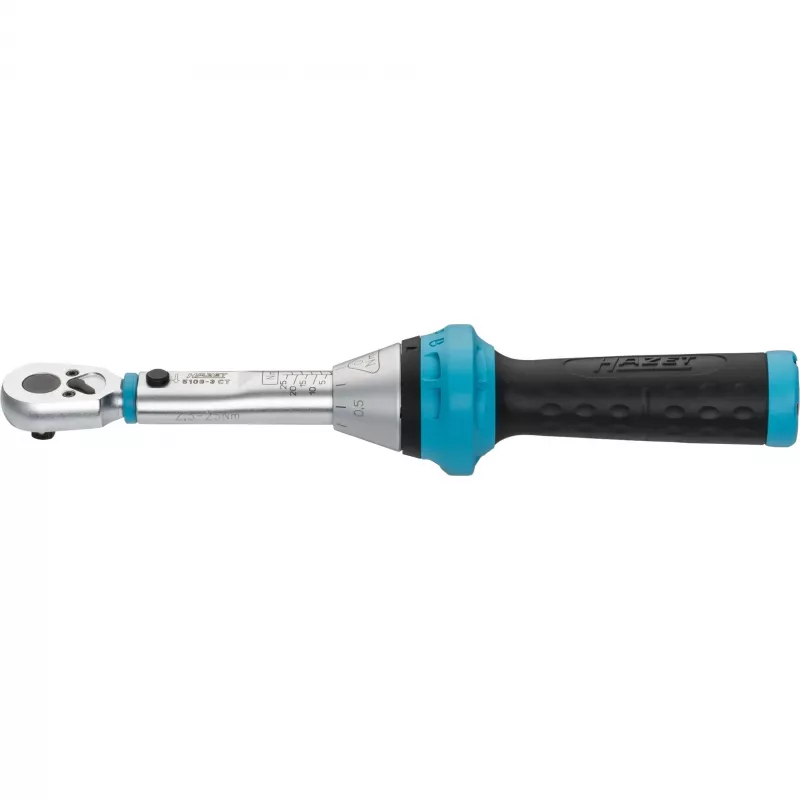 Mechaninis spragtelėjimo dinamometrinis raktas HAZET 5108-3CT