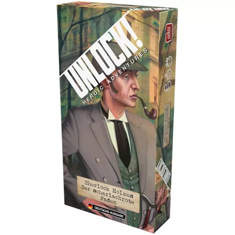 Unlock - Sherlock Holmes: Der scharlachrote line, Party Game Box 5B