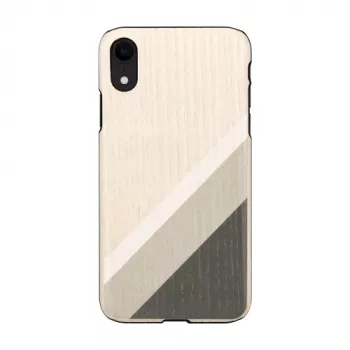 man and wood telefono dėklas iPhone XR pilka kostiuminė juoda — apsauginis dėklas