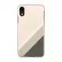 man and wood telefono dėklas iPhone XR pilka kostiuminė juoda — apsauginis dėklas