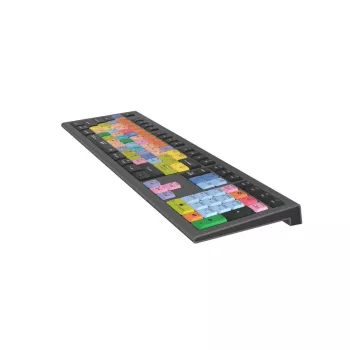 Klaviatūra Logickeyboard LKB-LOGXP2-A2M-UK Universali USB QWERTY UK anglų Juoda