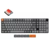 Belaidė mechaninė klaviatūra Keychron K17 MAX RGB juoda — kompaktiškas išdėstymas, Bluetooth ir USB-C jungtys