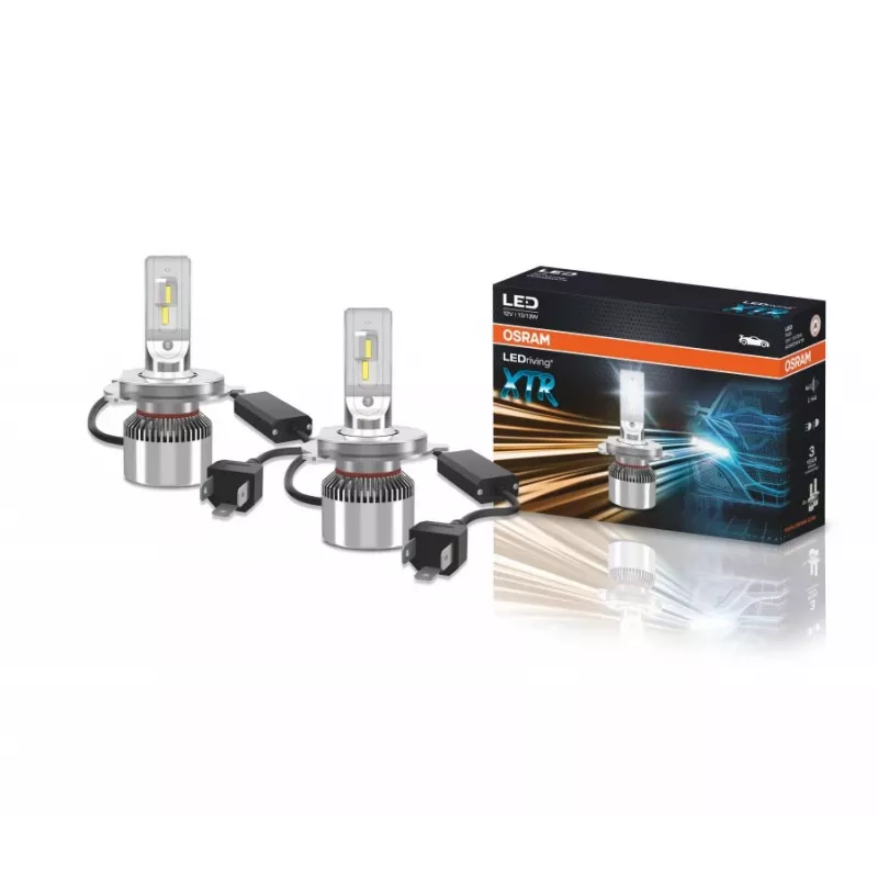 LED priekiniai žibintai Ledvance LEDriving XTR H4 64193DWXTR, 2 vnt. rinkinys