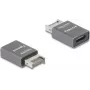 Adapteris DeLOCK 67234 USB Type-E į USB Type-C pilkas