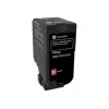 Lexmark 74C2SM0 tonerio kasetė 1 vnt. Originali purpurinė