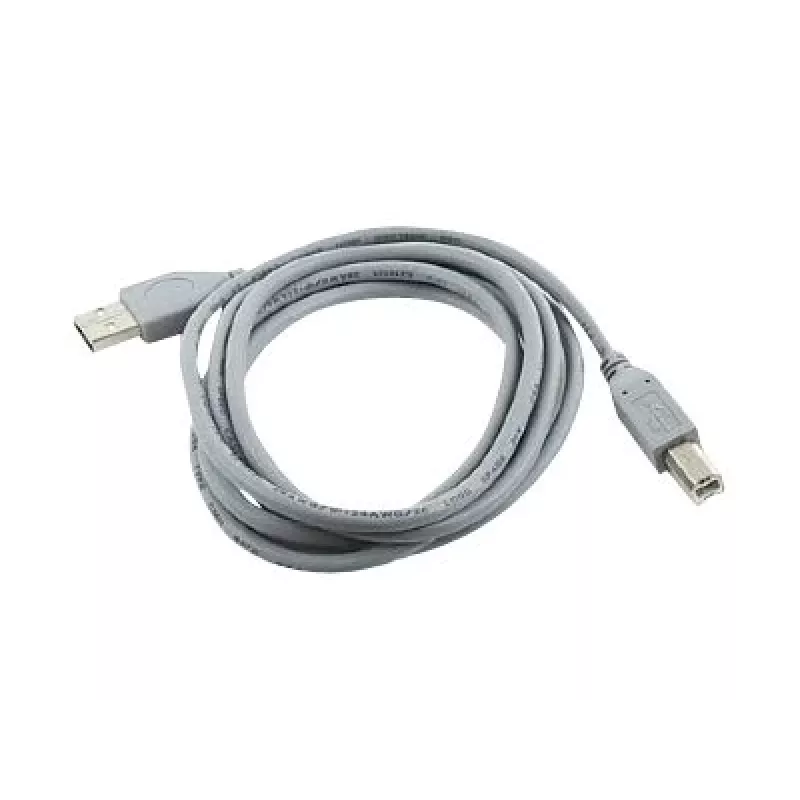 USB 2.0 A-kištukas B-kištukas 6 pėdų kabelis, pilka spalva