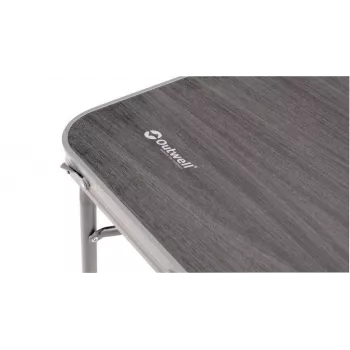 Lauko stalas Outwell Coledale L — aliuminio rėmas, dervos viršus, 800×1200 mm, 8,4 kg, pilkas