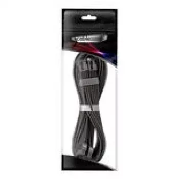 CableMod C-Series Pro ModMesh sujungtas PCIe maitinimo laidas 8+8‑Pin, 60 cm, juodas