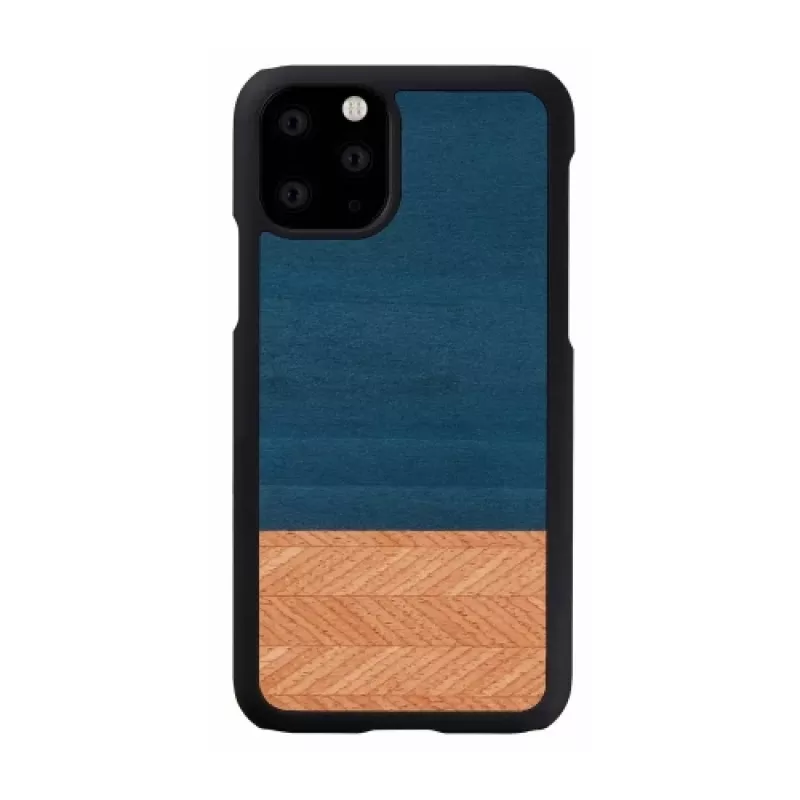man and wood išmaniojo telefono dėklas, skirtas iPhone 11 Pro — džinsinė juoda
