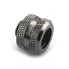 XSPC Connector G1/4 į 14 mm Hardtube, juodas chromas - 8 vienetai