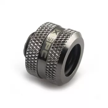 XSPC Connector G1/4 į 14 mm Hardtube, juodas chromas - 8 vienetai