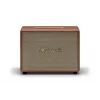 Belaidis garsiakalbis MARSHALL Woburn III Brown — kelių kambarių, Bluetooth, Wi‑Fi, analoginiai įėjimai