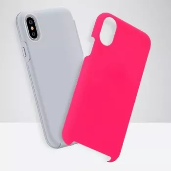 Apsauginis telefono dėklas Devia KimKong Series, skirtas iPhone XS Max 6.5, rožinės raudonos spalvos