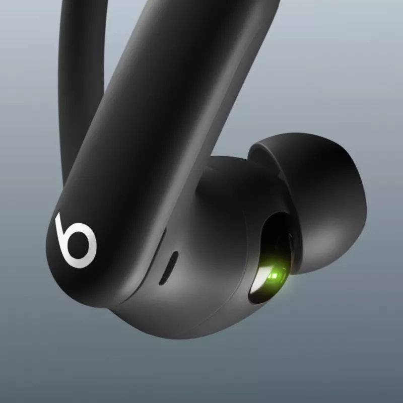 Beats Powerbeats Pro 2 ausinės, juodos deimantinės, į ausis įdedamos, belaidės, MX723ZM/A