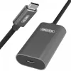 USB kabelis UNITEK U305A 5 m USB 3.2 Gen 1 USB C pilkas