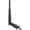 DeLock USB2.0 Dviejų Juostų WLAN ac/a/b/g/n Raktas - Tinklo Adapteris - USB2.0 - 802.11b, 802.11a, 802.11g, 802.11n, 802.11ac - Juodas (12462)