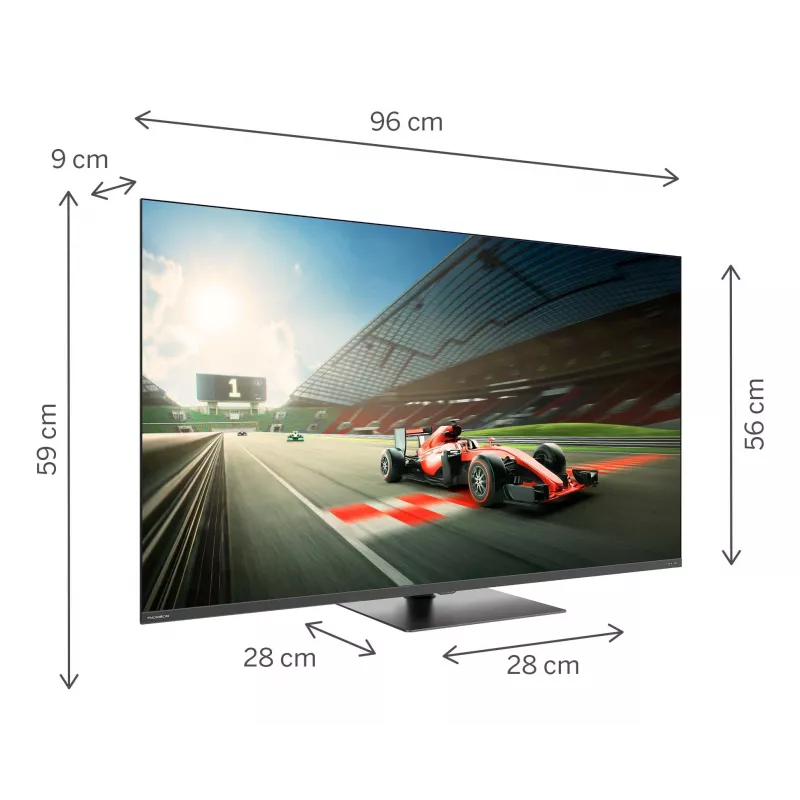 Televizorius THOMSON 43 inch QLED Pro 4K Ultra HD 43QG7C04