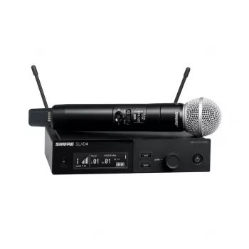 SLXD24E/SM58-G59 - SM58 skaitmeninė belaidė sistema su rankiniu siųstuvu/mikrofonu (470–514 ...