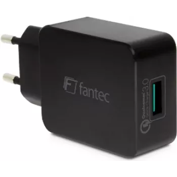 Fantec QC3-A11 vidinis juodas įkroviklis mobiliesiems įrenginiams (1948)